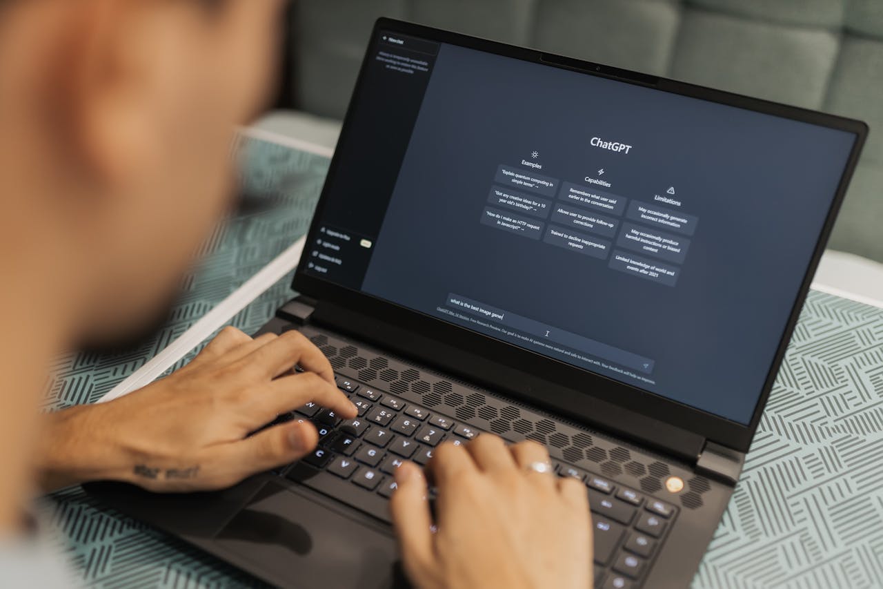 Talk with AI in Your Target Language (image by pexels-bertellifotografia-16094040)